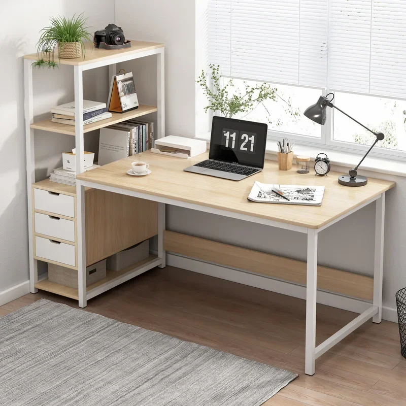 

Cheap Computer Table Study Writing Scrivania Working Escritorios White Home Office Desk With Hutch