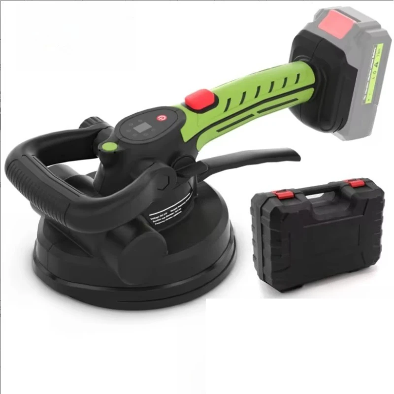 Speed Adjustable Handheld Tile Vibrator Machine with LCD Display