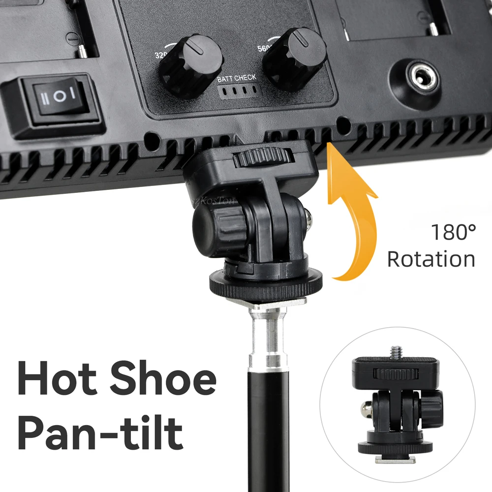 LED Photo Studio Light Recording Video Lighting Photography Panel Fill Lamp With Tripod Stand Remote For Youtube Game Live