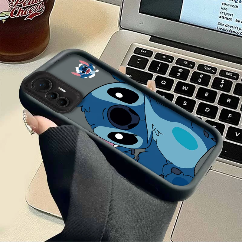 Etui Disney Stitch na Xiaomi Poco F7 F6 F5 F4 F3 M5s C65 C75 C71 X7 X6 X5 X4 GT X3 NFC M7 M6 Pro 4G 5G, odporne na wstrząsy, pełne pokrycie