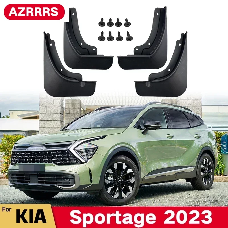 

MudFlaps For KIA Sportage 2023 Hybrid 5th Mudguards Mud Flap Splash Guards Front Rear Wheels Fender Auto Styline Car Accessories