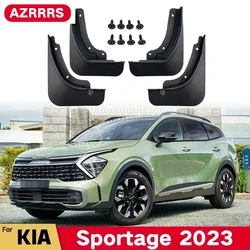 MudFlaps For KIA Sportage 2023 Hybrid 5th Mudguards Mud Flap Splash Guards Front Rear Wheels Fender Auto Styline Car Accessories