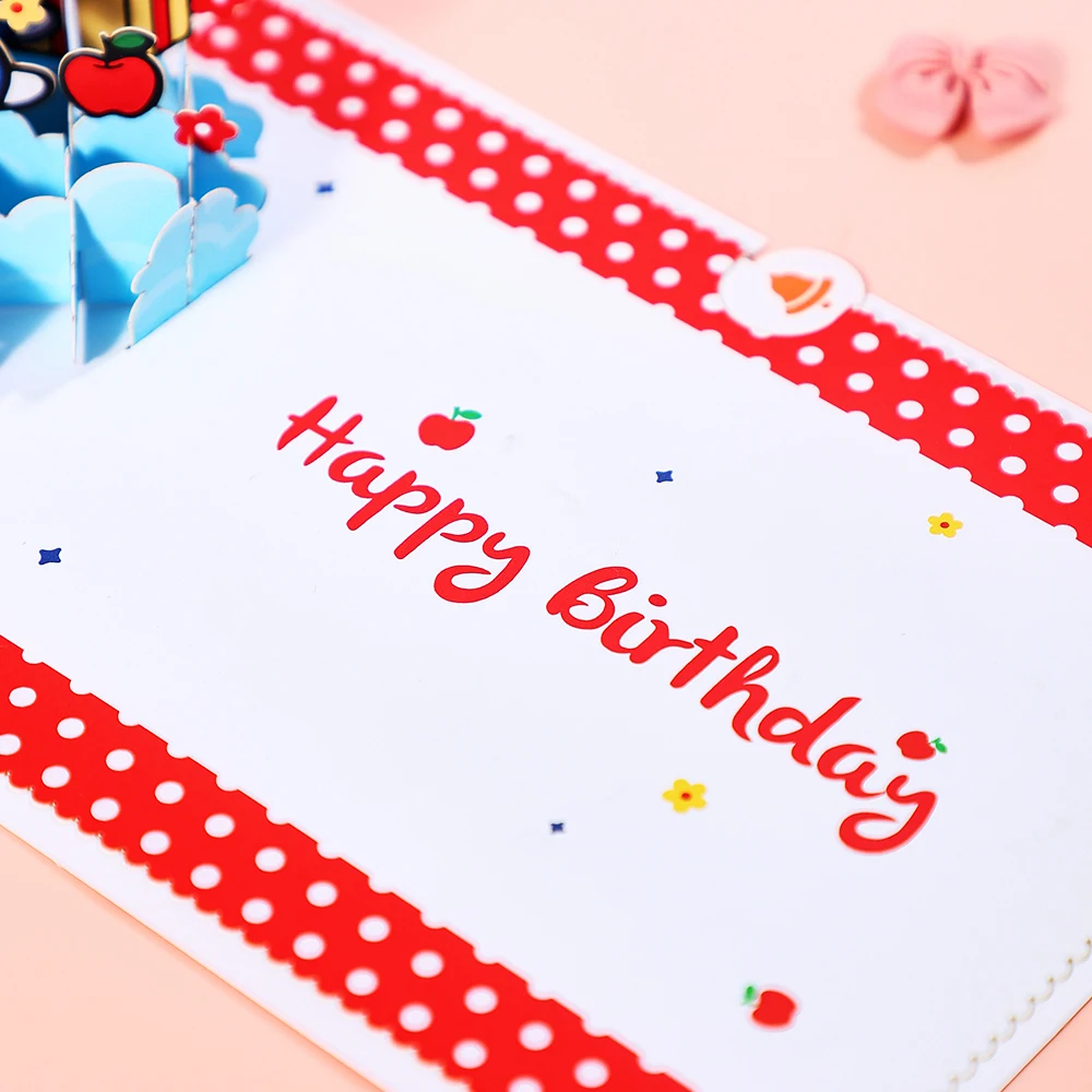 HelloKitty Greeting Card Anime Characters Birthday Greeting Cards With Envelope Kuromi Postcard Cinnamoroll Card Birthday Gifts
