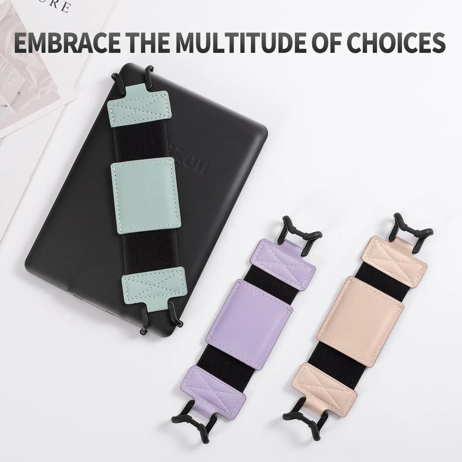 حزام يد ناعم لجهاز Kindle EReaders Fire Tablet مقاس 6-8 بوصات - Kindle/Kobo/Voyaga/Lenovo/Sony Kindle E-Book Tablet