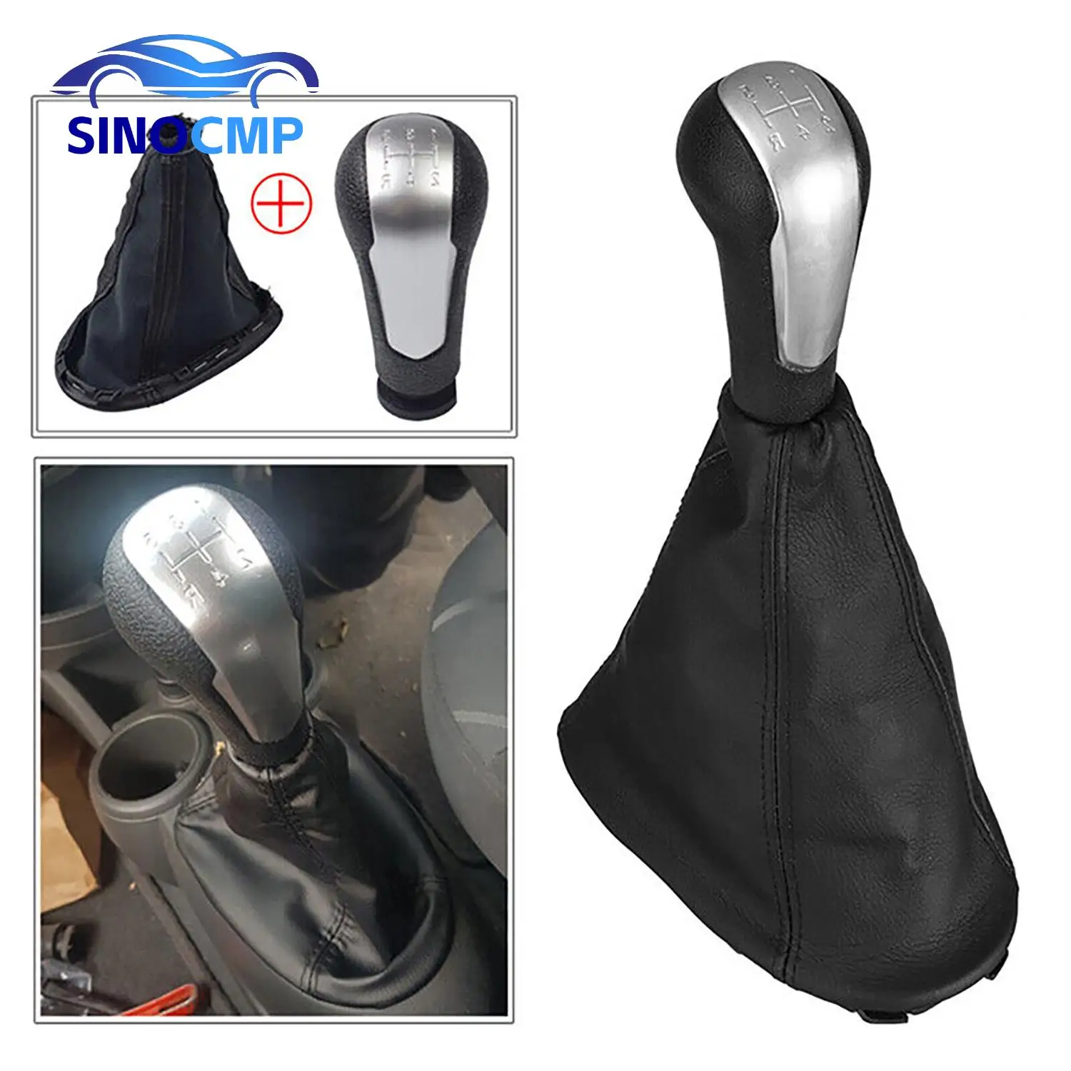 

5 Speed Gear Shift Knob Shifter Fit For Chevrolet Spark Holden Barina M300 2011-2015