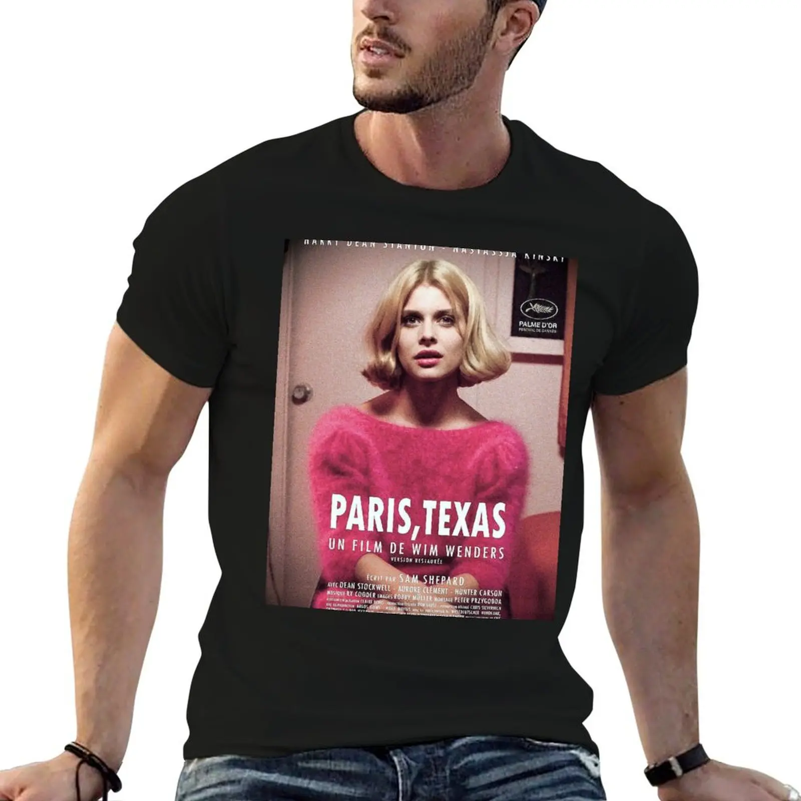 

Pink;Paris style 2Poster T-Shirt man t shirts for men casual man t shirts for men t shirt man luxury T-Shirt