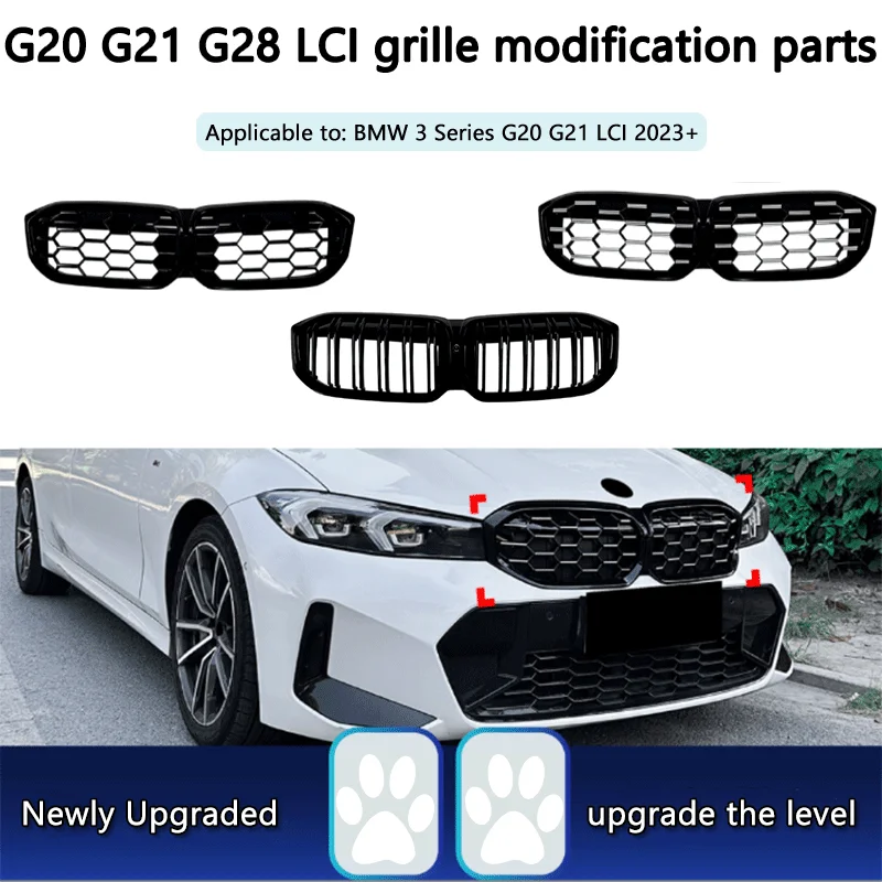 Suitable for BMW 3 Series G20 G21 G28 LCI 2023+Starry Sky Meteor Midnet Radiant Night Double Line Midnet Parallel Bars Modified