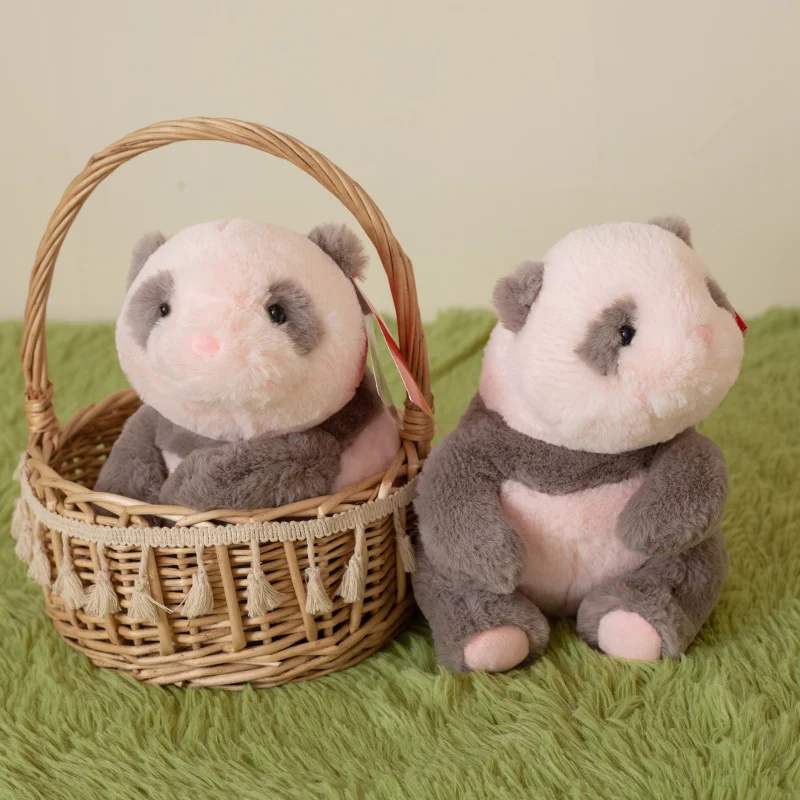 30cm Lying Posture Panda Baby Doll 20cm Sitting Posture Panda Plush Soft Super Cute Panda Cubs Doll Kid Surprise Birthday Gift