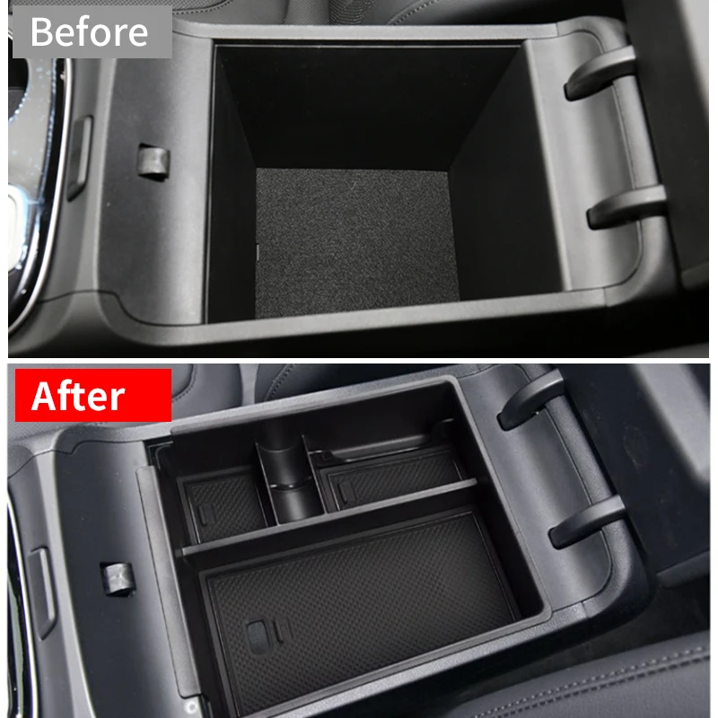 لشركة هيونداي توكسون NX4 2021 2022 2023 الهجين N خط سيارة مسند الذراع المركزي صندوق تخزين درج منظم اكسسوارات