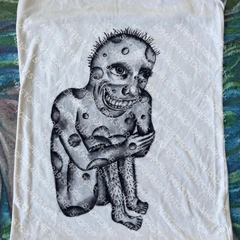 Emo Cartoon Gothic Slim baby Top Women's Y2K Sexy Streetwear Hip Hop Punk Comfortable girl styleslim Leisure Harajuku