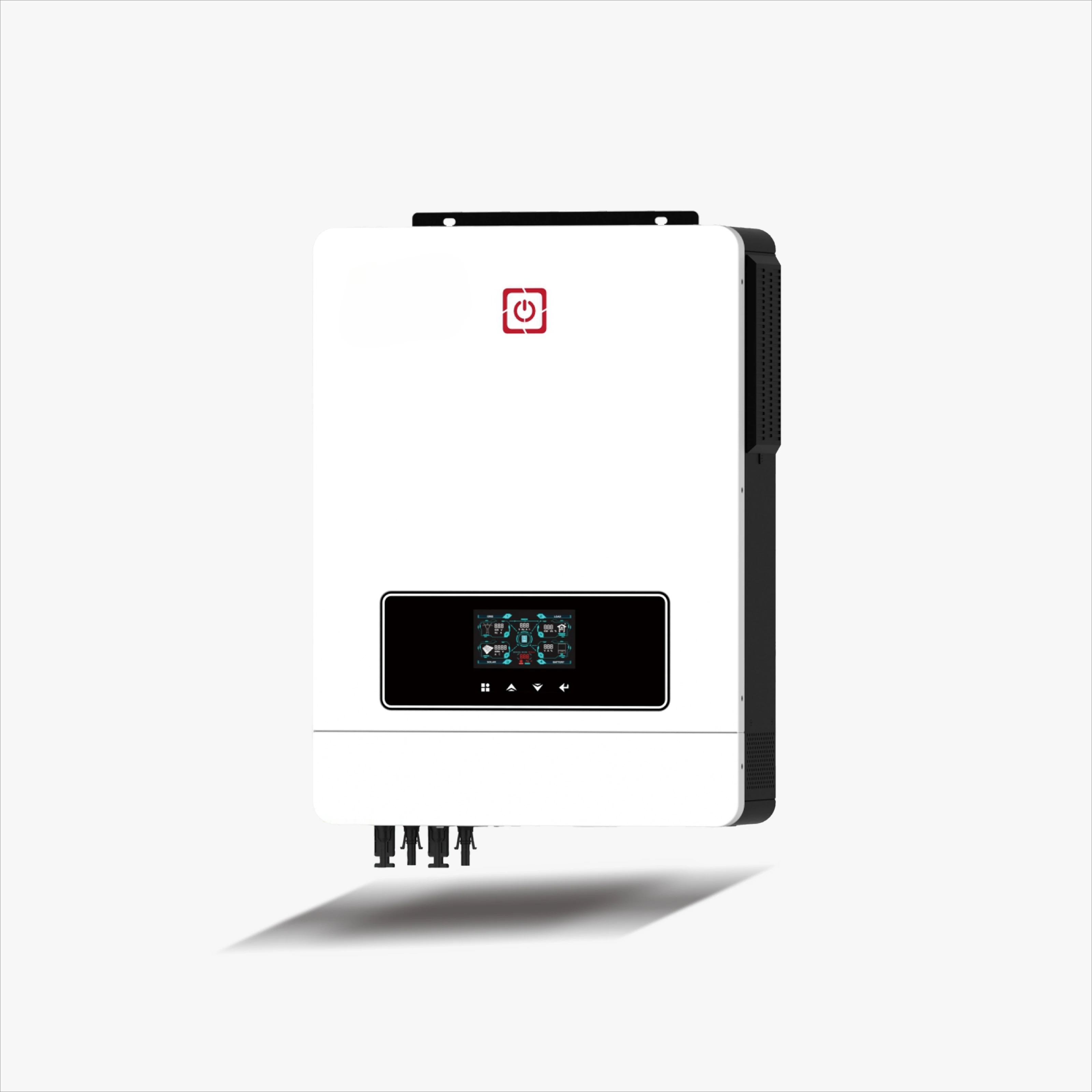 

China Manufacturer Dual ON/Off Grid PV Hybrid Solar Inverter 8.2/10.2kW 48V Pure Sine Wave 99% Efficiency Supports Operation