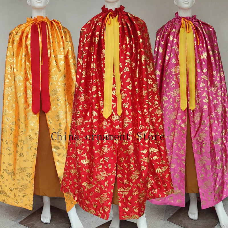 Small wholesale of gold-embossed fabric for Buddhist robes, shawls, and garments for Buddha statues and bodhisattvas; manufactur