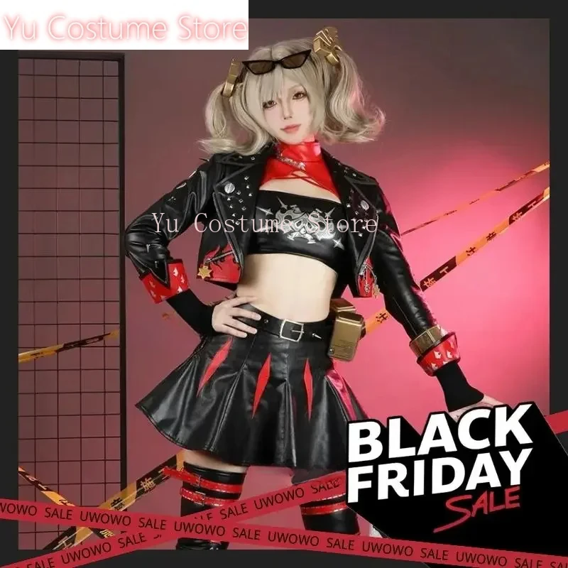 

Burnice Whita Cosplay Collab Series: Game Zenless Zone Zero ZZZ Burnice Whita Cosplay Costume Halloween Costume Yu Costume