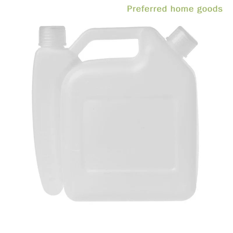 ZLinKJ 1.5L Litre 2-Stroke Petrol Fuel Oil Mixing Bottle Tank For Trimmer Chainsaw Tools Parts Kitchen Gadget Accessories