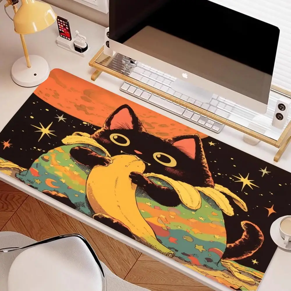 Mouse Pad Large Mouse Pad Gaming Mouse Pad Desktop Accessories singer very Suitable for Gamers Cat and Office Use