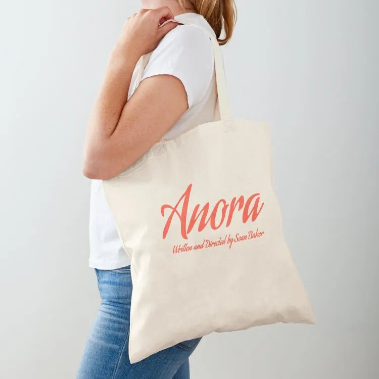 

Anora Written and Directed by Sean Baker Tote Bag Women's handbag Canvas bag tote bags aesthetic tote bag women