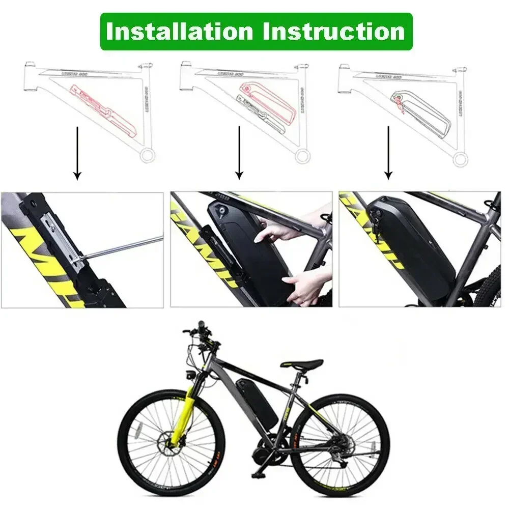 

ZXC 18650 48V Batterij，52V Ebike Batterij Hailong Onderbuis 18650 Mobiele BBS02 BBS03 Bbshd 20A 30A Bms 350W 500W 750W 1000W 150