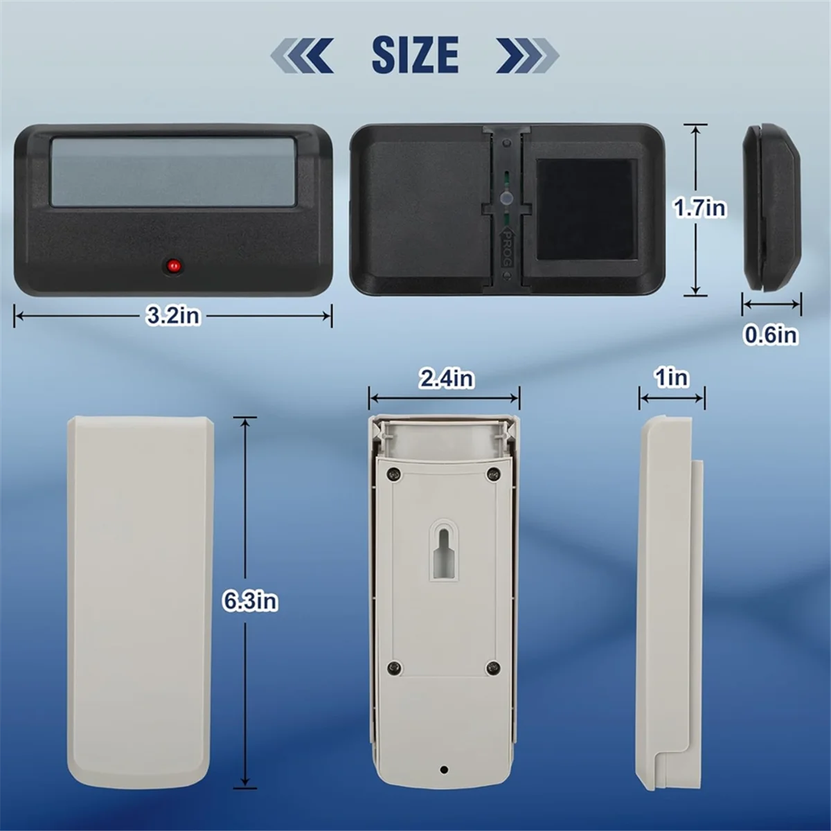 Пульт дистанционного управления 891 лм 971 лм Универсальный пульт дистанционного управления для открывания гаражных ворот с клавиатурой, совместимый с // открывателем гаража