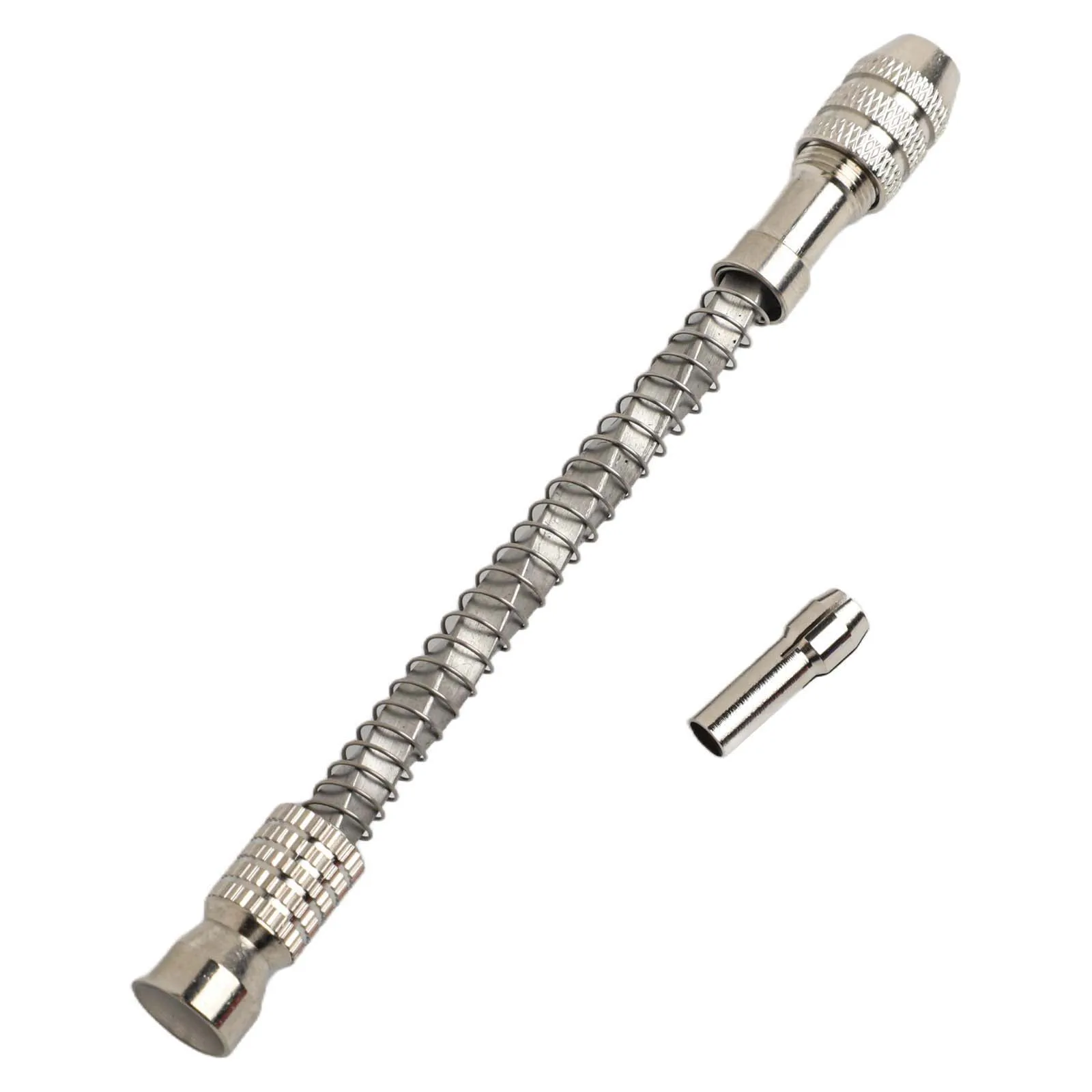 

Portable Practical Hand Drill Bit Silver Tools Chuck Drill Bit Drilling For Carving Manual Mini Multi-Tool Push