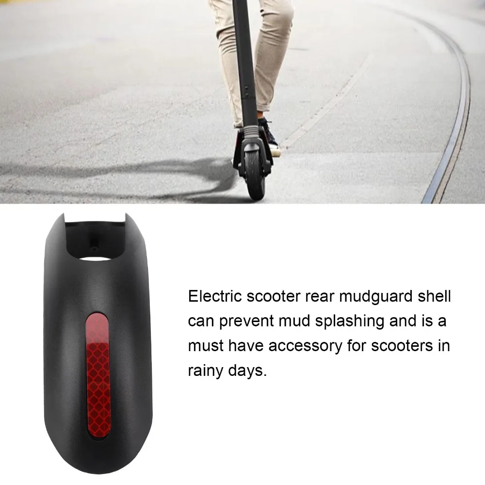 Plastic Electric Scooter Mudguard Shell Black Replacement Part Scooter Mudguard Shell for Xiaomi Ninebot ES1 ES2 ES3 ES4 view 3