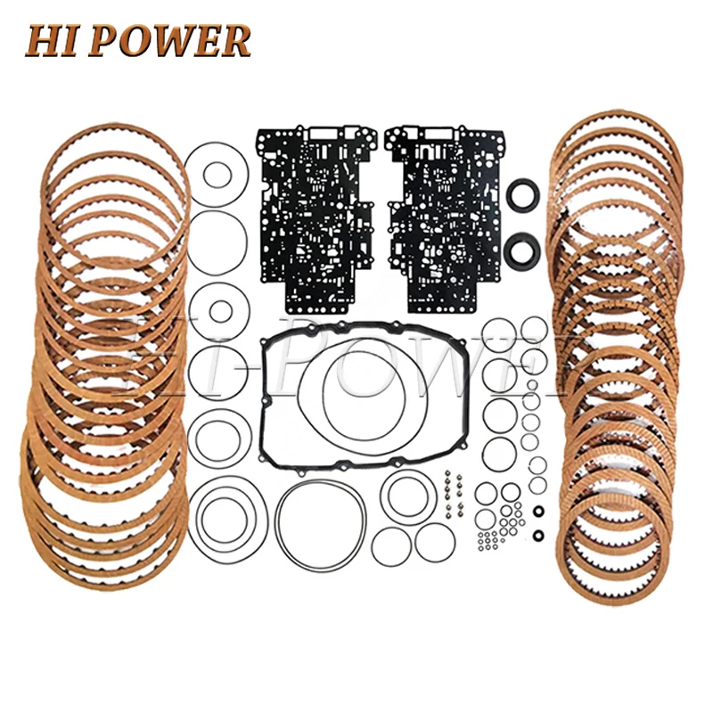 TR80SD 0C8 Automatic Transmission Clutch Overhaul Kit Friction Plates Gaskets For VW AUDI Gearbox TR80-SD Oil Seal OC8 Disc Kit