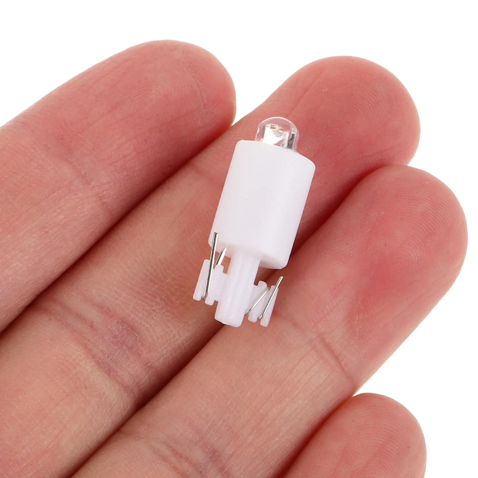20Pcs LED White Light Bulbs for Gaming Machine Buttons 12V Stable Power Illuminated Push Button Switch Dollhouse Light