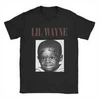 Leisure Lil Wayne Tattooed Baby Picture T-Shirt Men Crewneck Pure Cotton T Shirt Short Sleeve Tees Gift Idea Clothing