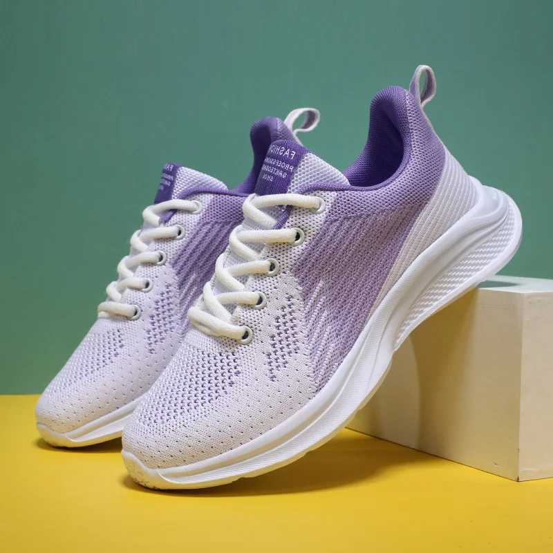 

2025 New Women Sneakers Summer Running Comfortable for Sport Shoes Mesh Breathable Soft Light Female Walking Jogging Size 35-41