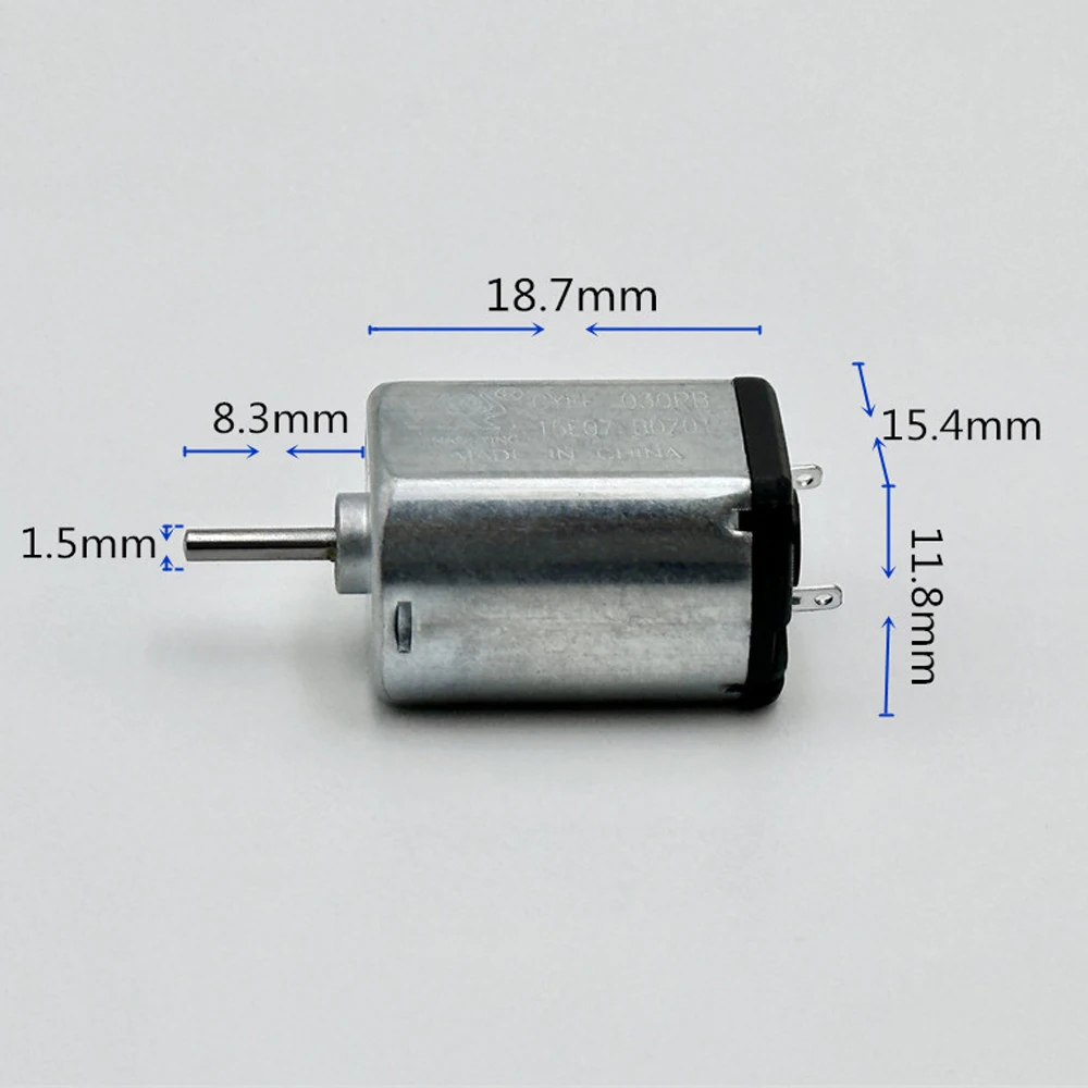 FF-030PB-08315 DC Motor DC 3V-9V 15300RPM Silent Household Appliance Small Motor Precision Instrument Audio-visual Equipment