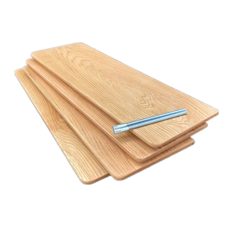 

Nordic solid wood baffle wall shelf bedroom decoration living room TV wall bookshelf wall shelf