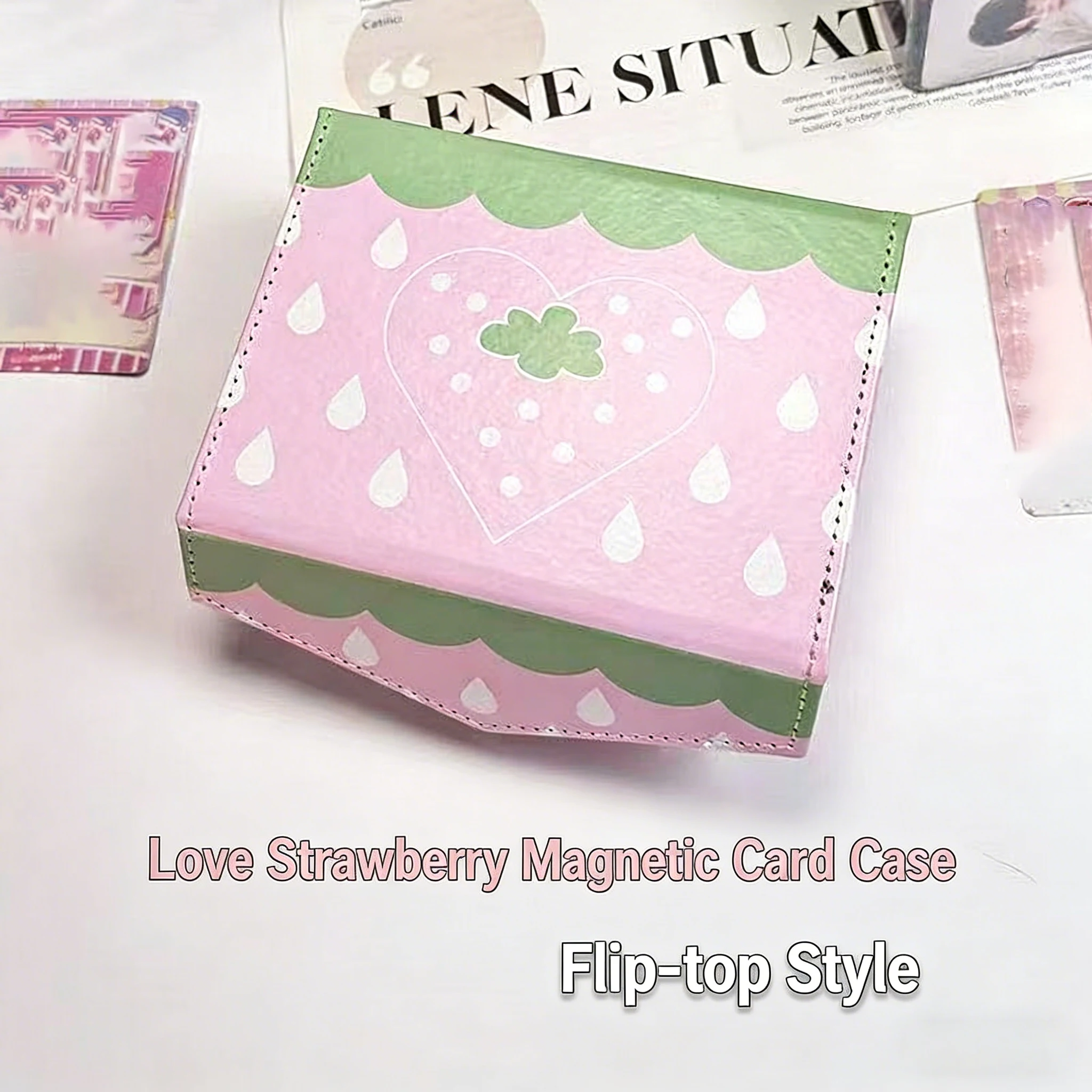 New Cute Strawberry Girl Heart - Korean Desk Setup recension och pris