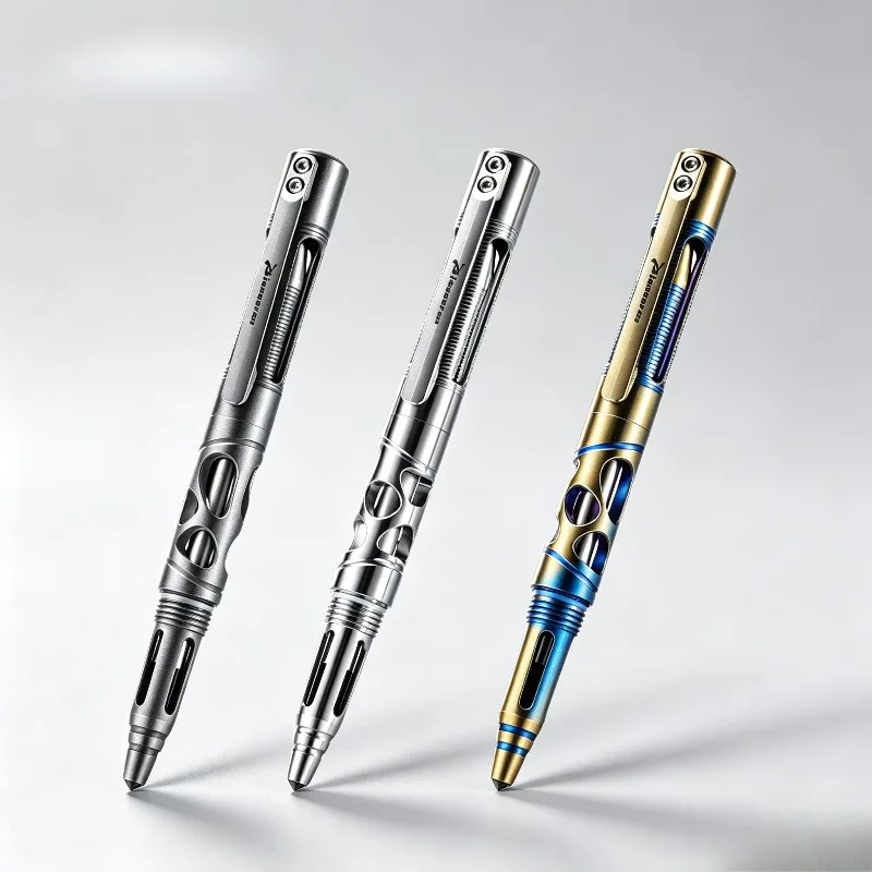 Titanium Alloy Heavy‑Duty EDC Tactical Pen Multifunctional Window Breaker Luxury Writing Tool for Men