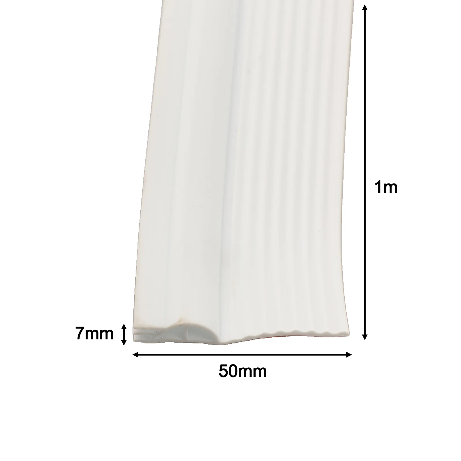 100cm Soundproof Baffle Air Baffle Strip Easy Install Door Strip Dust And Noise Blocker Residential Door Use Commercial Door Use