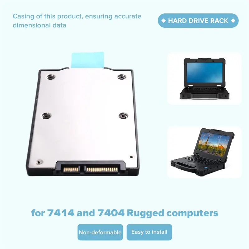 New--For DELL Latitude 7414 And 7404 Rugged Laptop M. 2 NGFF SSD Expansion Bracket CADDY Case