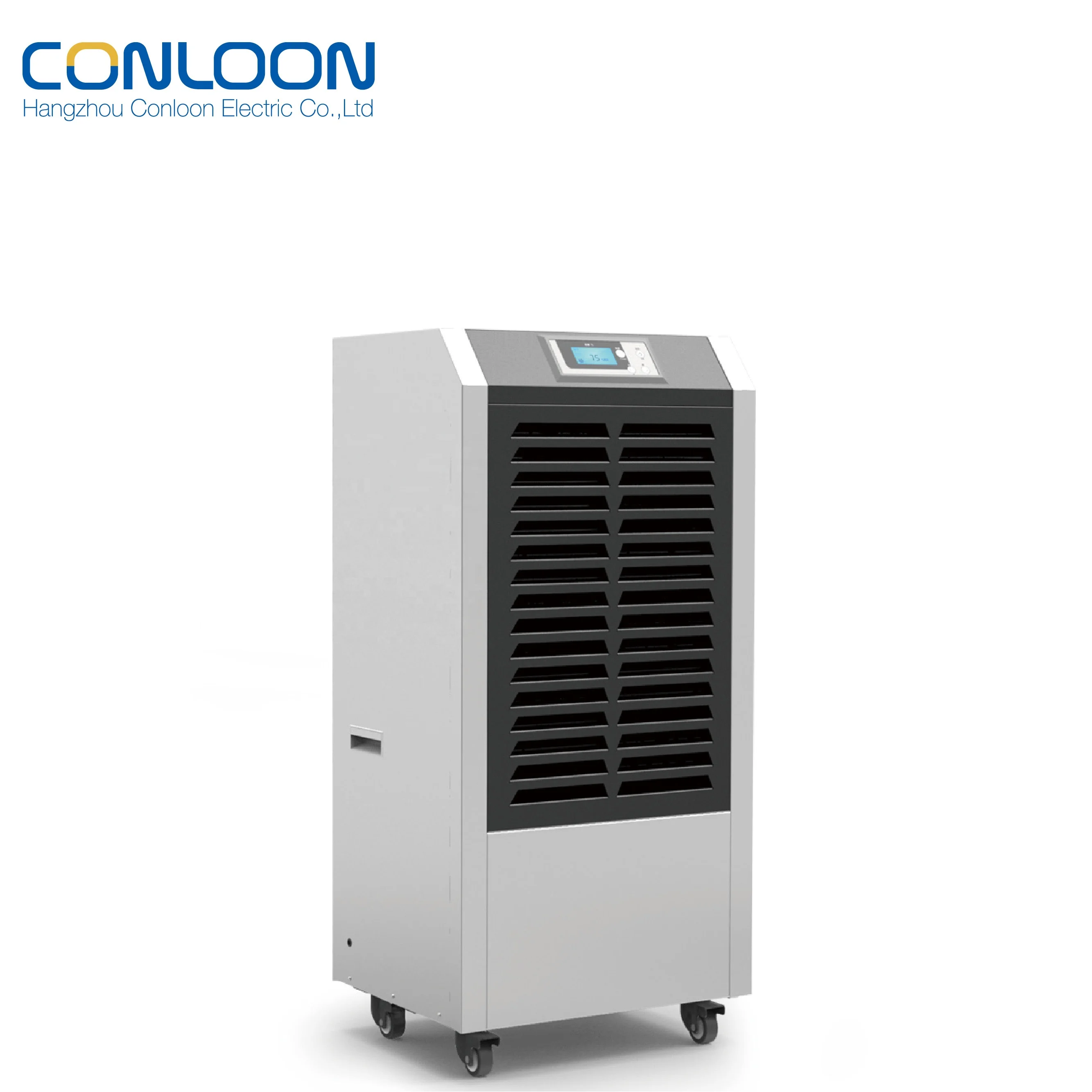 Portable 90L Per Day Energy Saving Dehumidifier With Handle Industrial Air Dryer