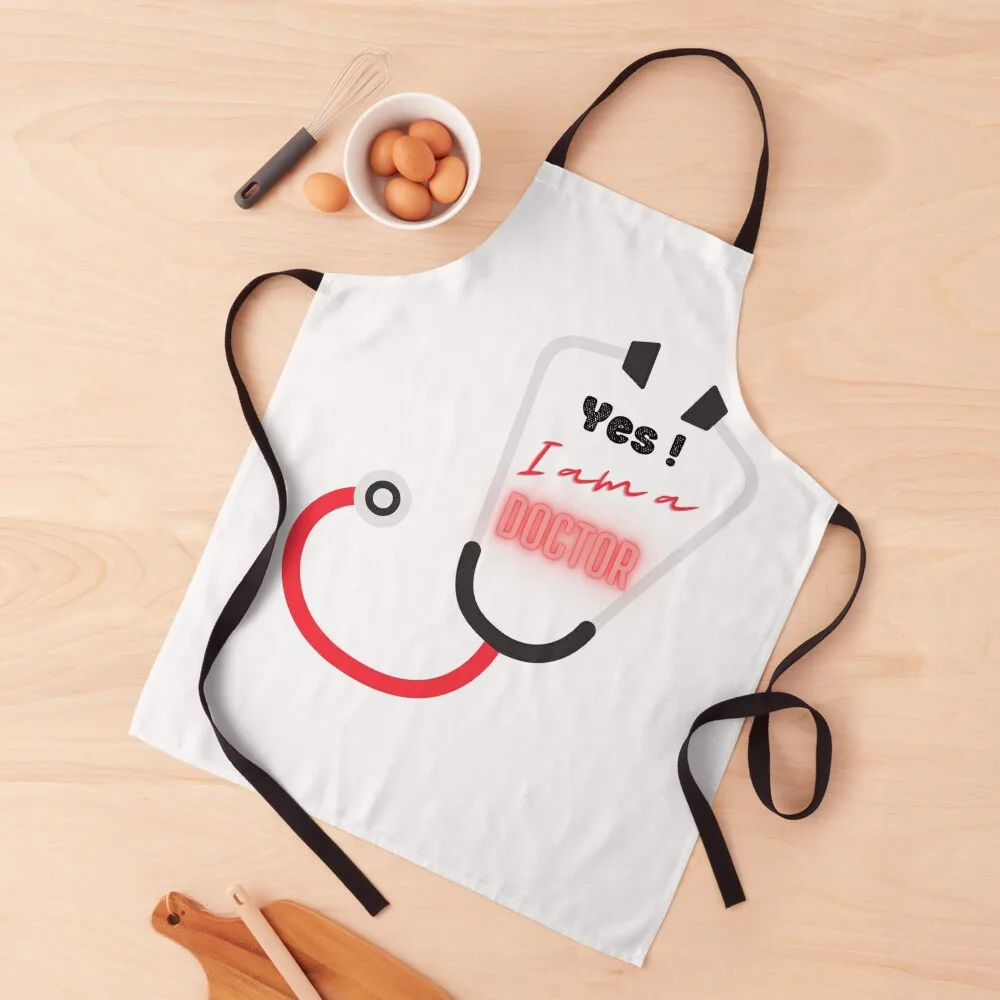 

Yes i'm doctor Apron Camping Household Items Apron