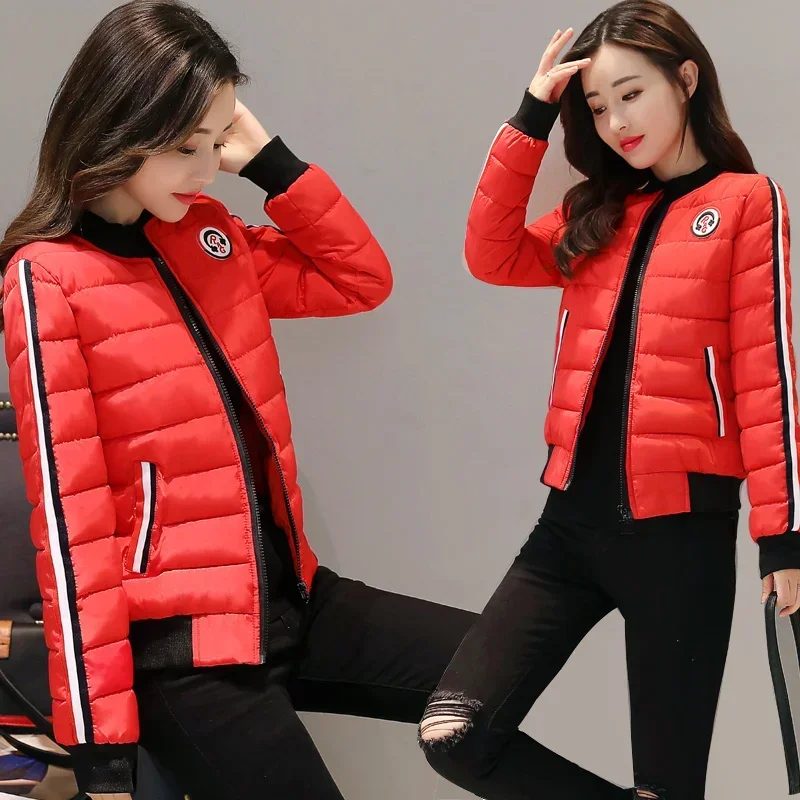 Cold Down Jacket Quilted Korean Fashion Coats Woman Winter Puffer Coat Womens 2024 Trend Demi-season Black Outer Jackets Parkas