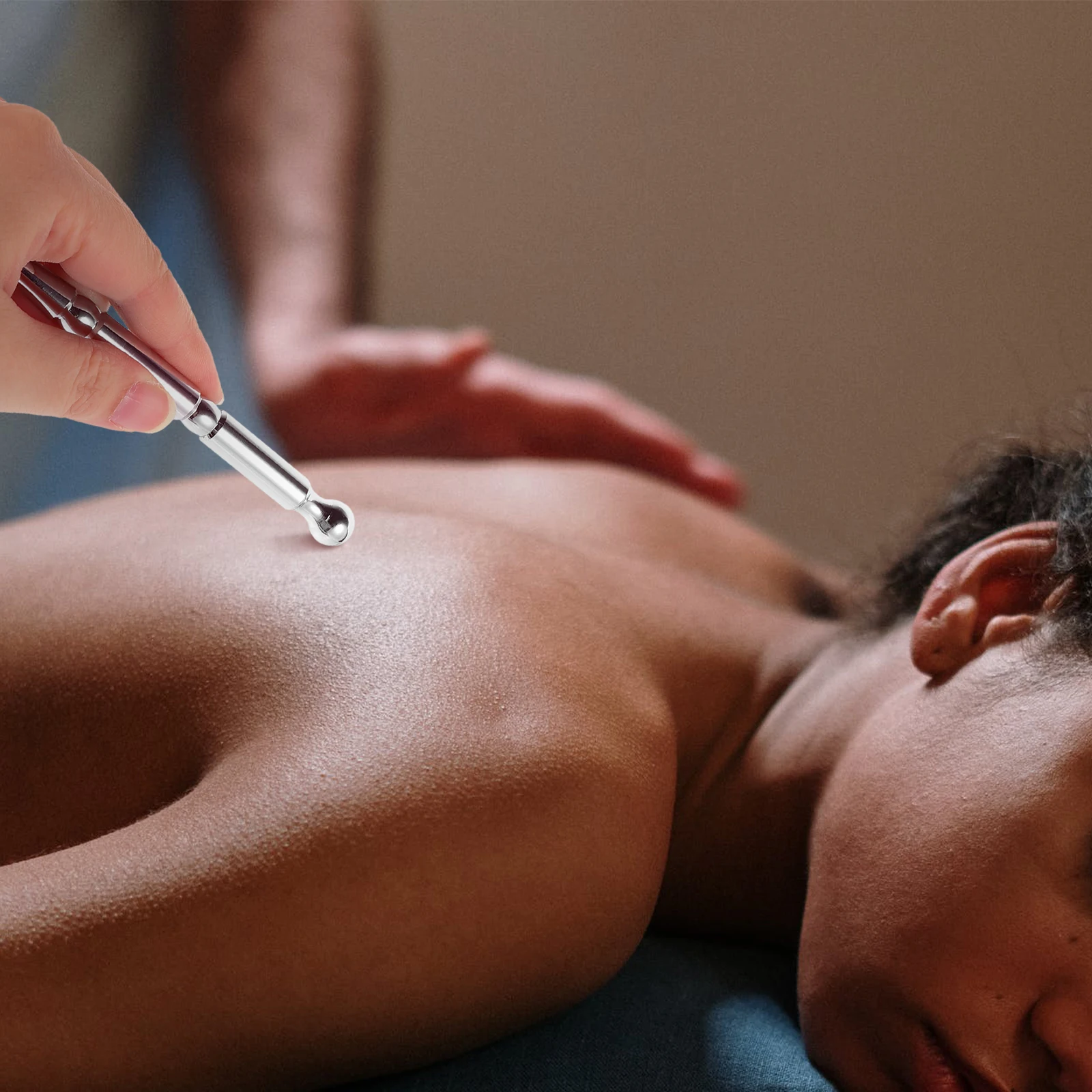 

Massage Stick Deep Tissue Pain Relief Acupressure Tool For Face Body Muscle Joint Back Reflexology Trigger Point Massager