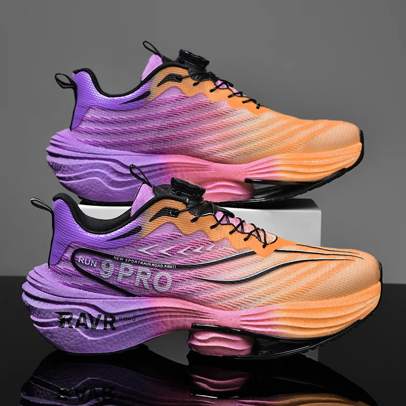 

Hot Selling Men Shoes with Street Cushioning Rebound Running Shoes Stain Resistant Lightweight Suitable Both Men Women Sneakers