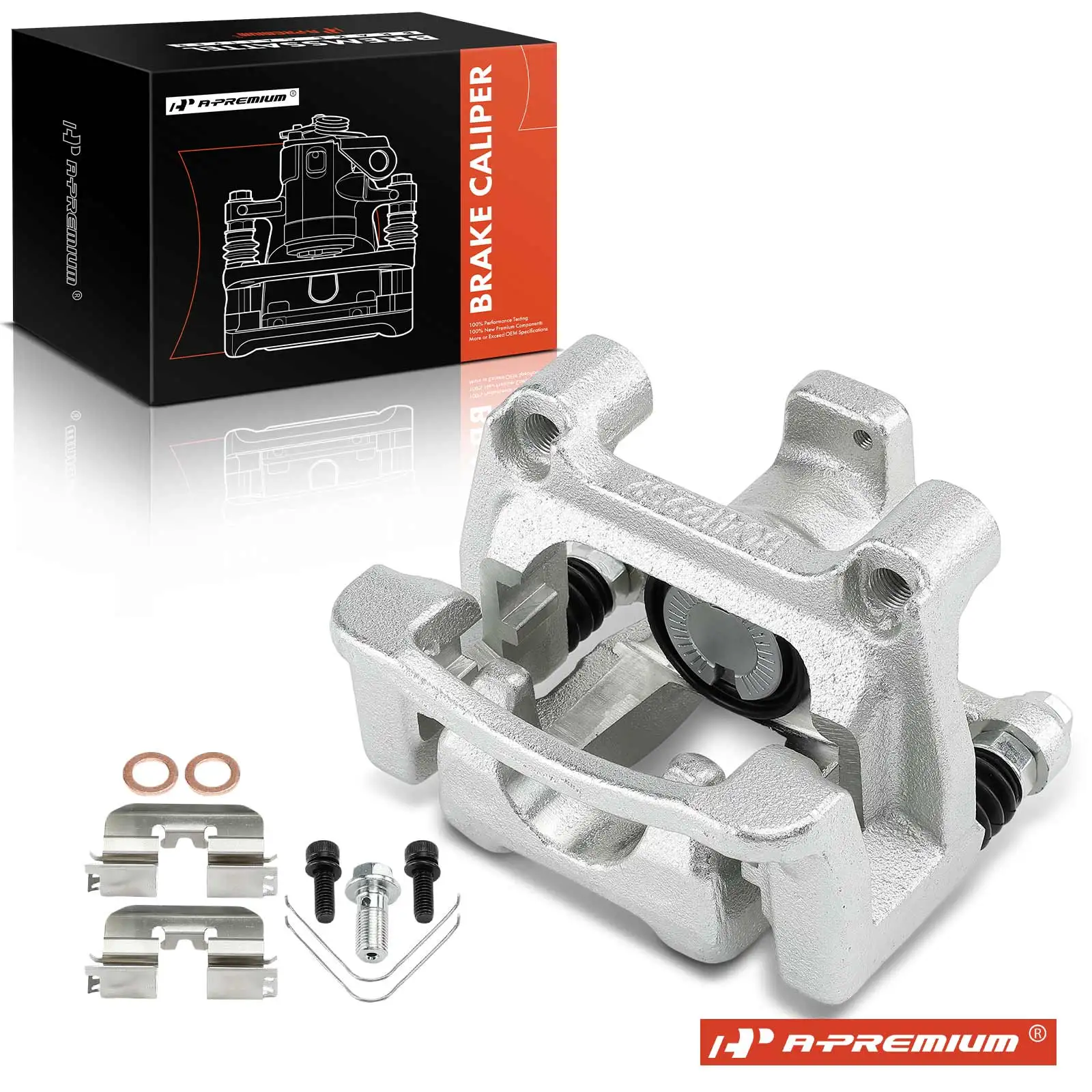 A-Premium Rear Right Brake Caliper with Bracket for Kia Sportage 2017-2022