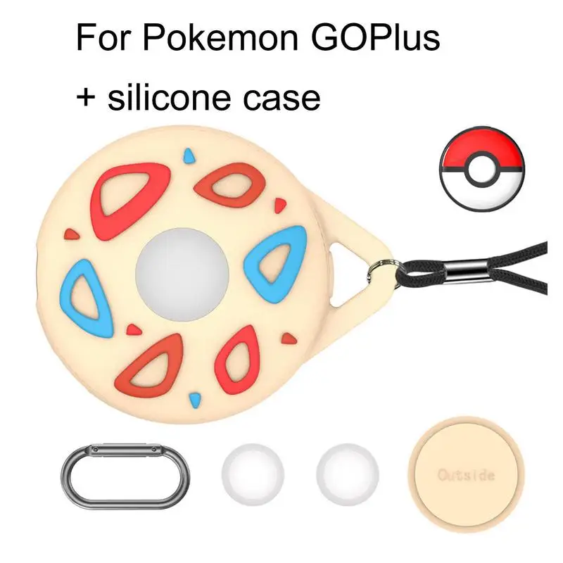 Waterproof Silicone Protective Case ForPokemon GoPlus Pokemonn Ball Sleep Monitor Protective Sleeve Cover Game Accessories