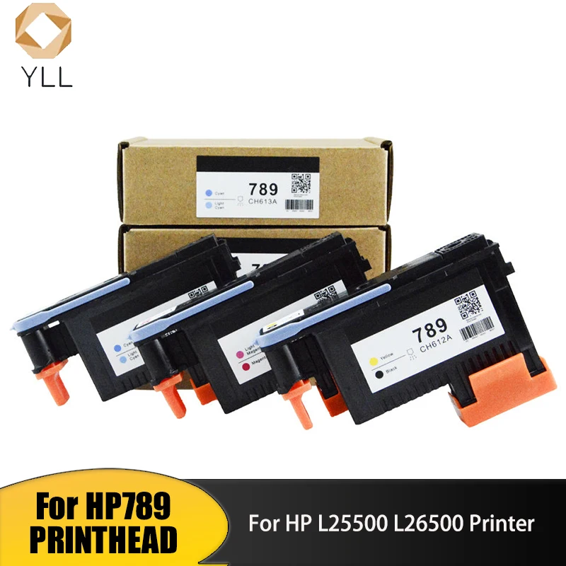 For HP789 789 Printhead for HP L25500 L26500 Printer Parts Inkjet Print Head CH612A CH613A CH614A
