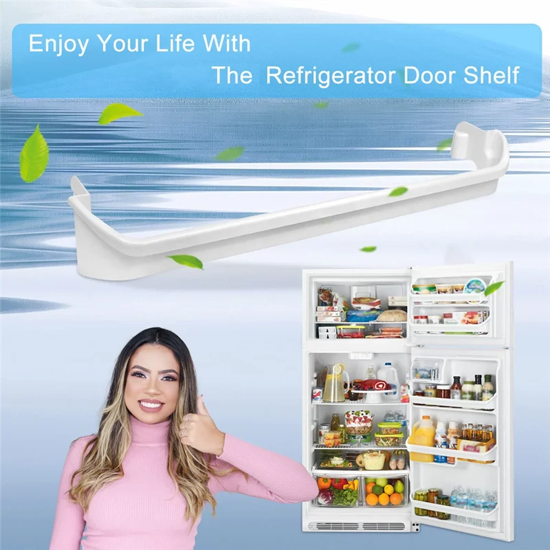 حامل رف للباب للثلاجة ، استبدال سكة حديد التجنيب ، AP3214631 ، ثلاجة كينمور