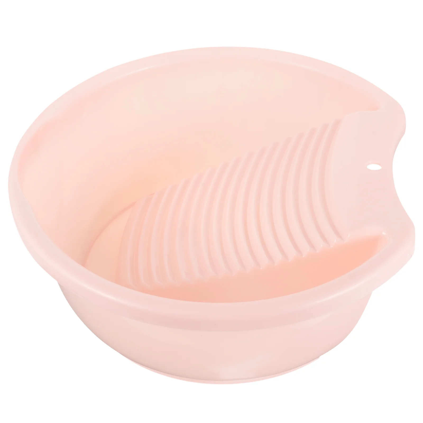 

Foldable Plastic Washboard Basin Compact Laundry Basin For Hand Washing Clothes Household Clothes Washing