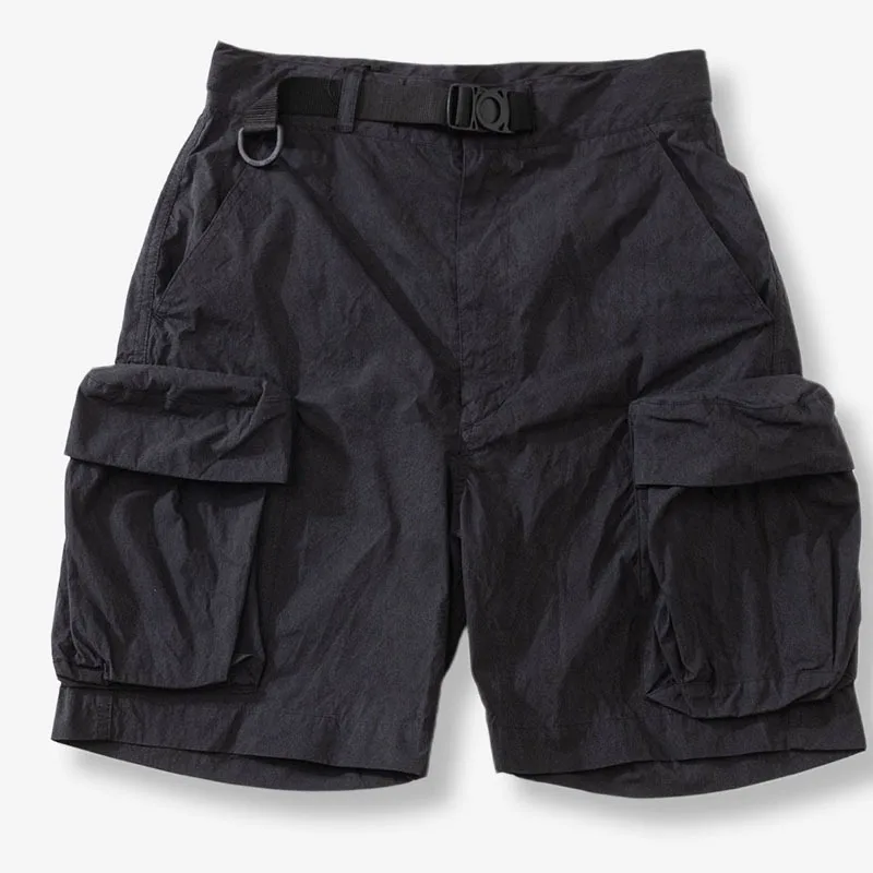 COMFY imperméable à l'eau grande poche fonctionnelle short décontracté ample 24SSCMF populaire cinq quarts pantalon hommes tendance