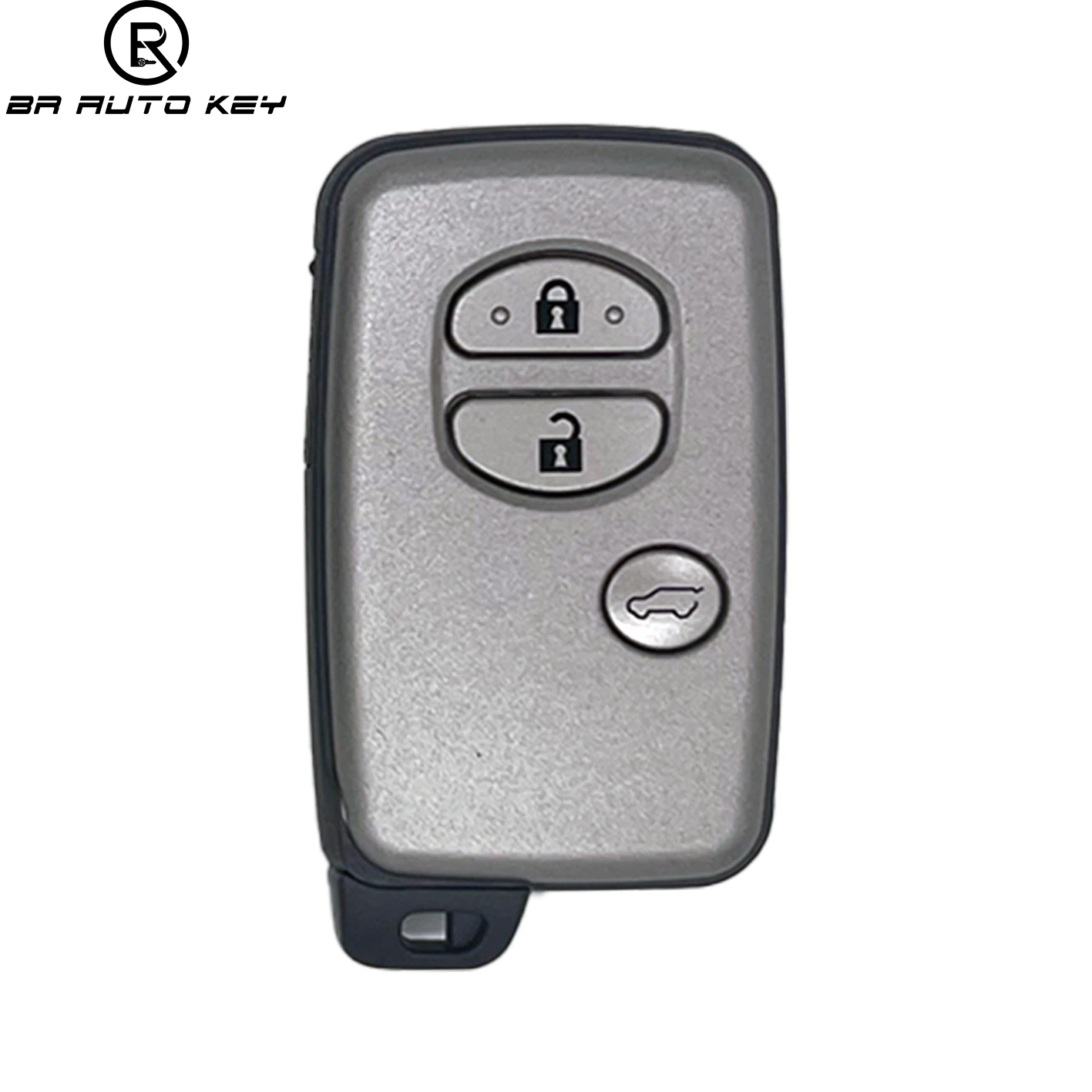 3Buttons Smart Remote Key Case For Toyota Land Cruiser Prado GX VX TXL LC150 LC200 Key shell With Uncut Blade Toy40 Toy48 Blade