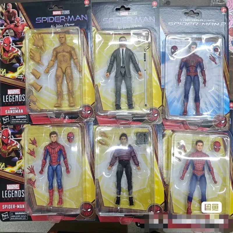Hasbro Original Marvel Spider-Man No Way Home Sandman Matt Muroock Actionfigur Spielzeug für Jungen Mädchen Geschenk Sammlerornamente