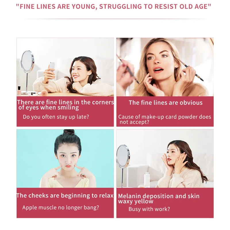 ABBK-RF 목 얼굴 미용 장치 EMS 리프팅 목 주름 제거제 LED 광자 치료 피부 강화 주름 방지 피부 장치