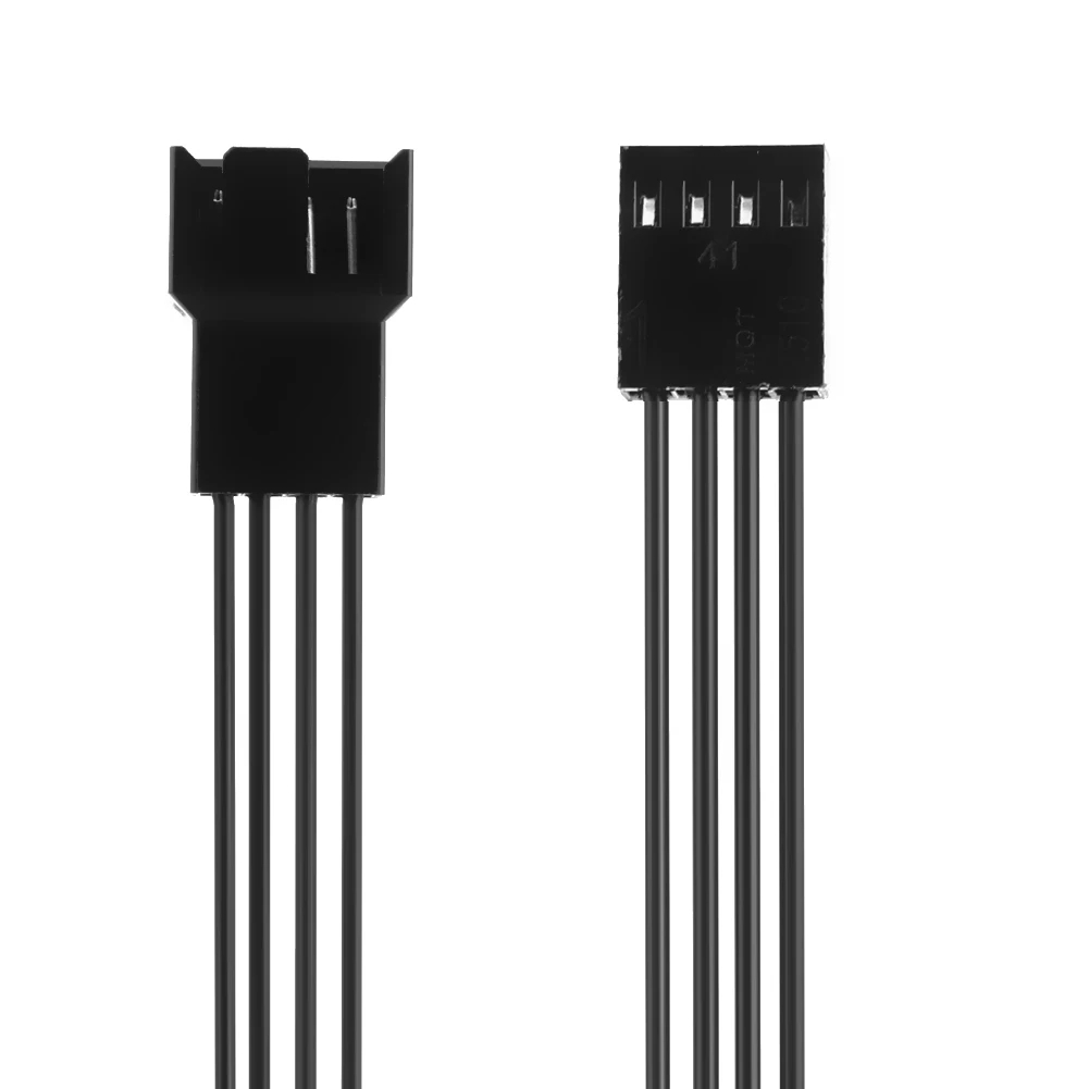 Cavo di prolunga di alimentazione maschio da 4 pin femmina a ventola PWM da 25 cm