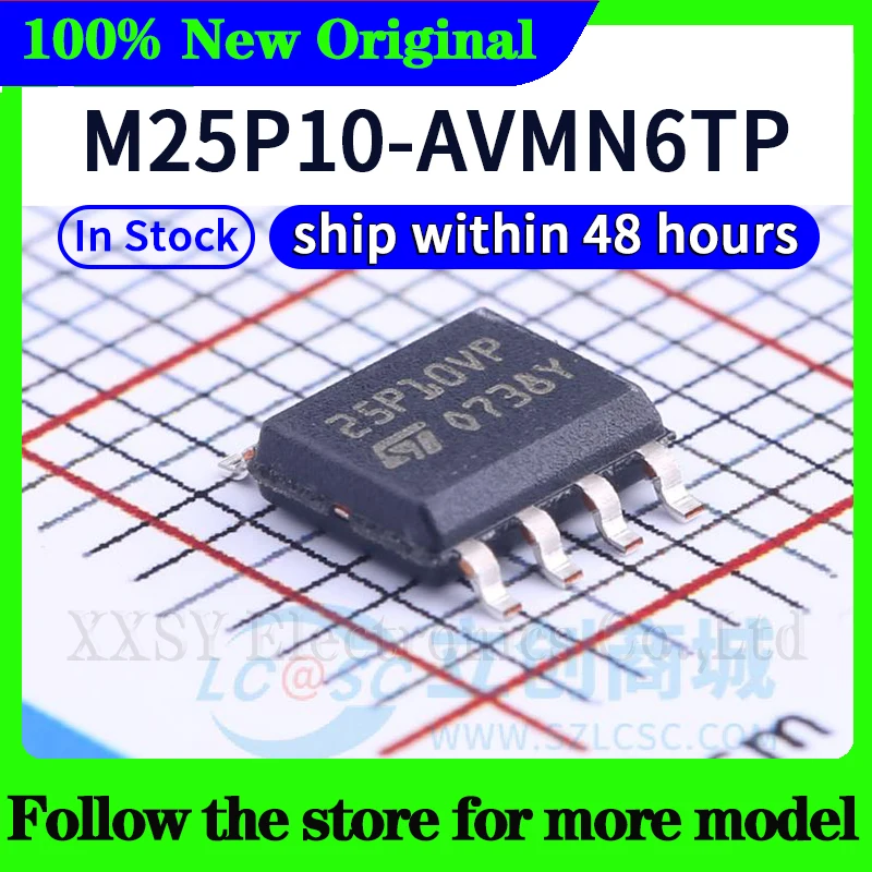

M25P10-AVMN6TP High quality New